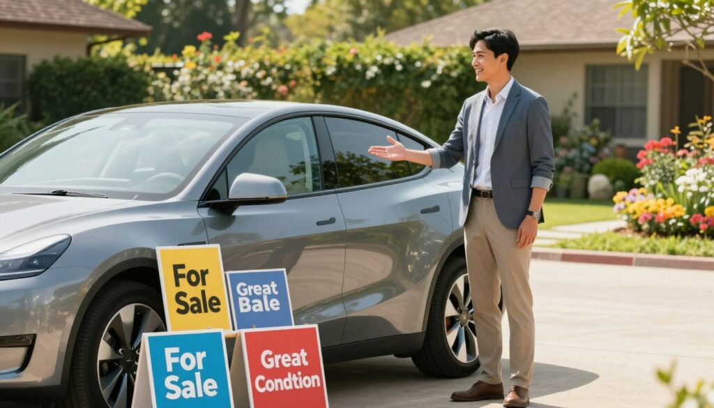 ogłoszenie sprzedaży samochodu