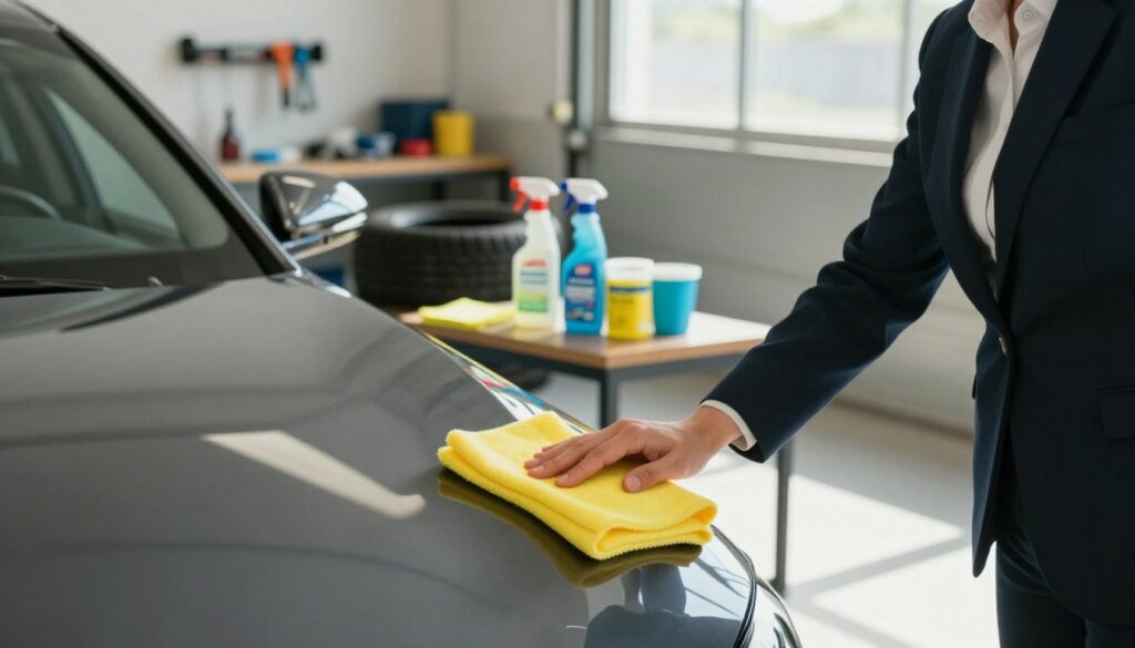 przygotowanie auta do sprzedaży