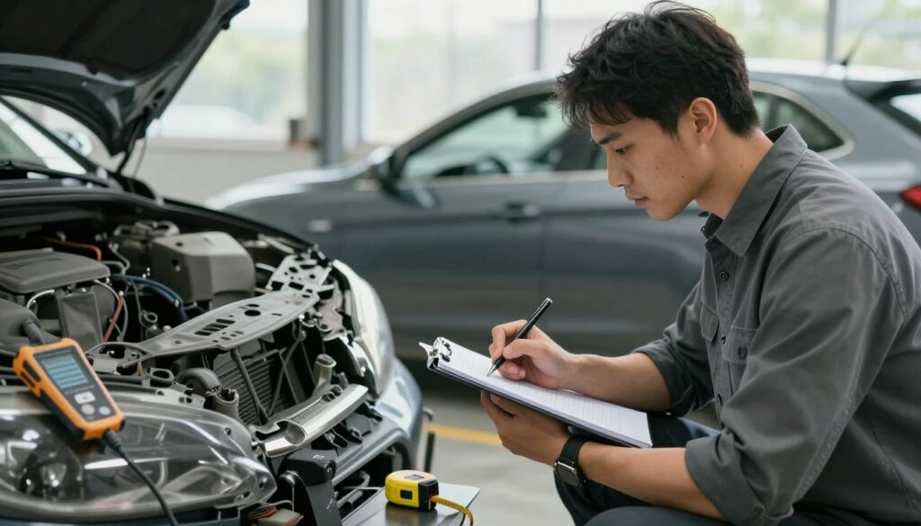 Wycena samochodu powypadkowego